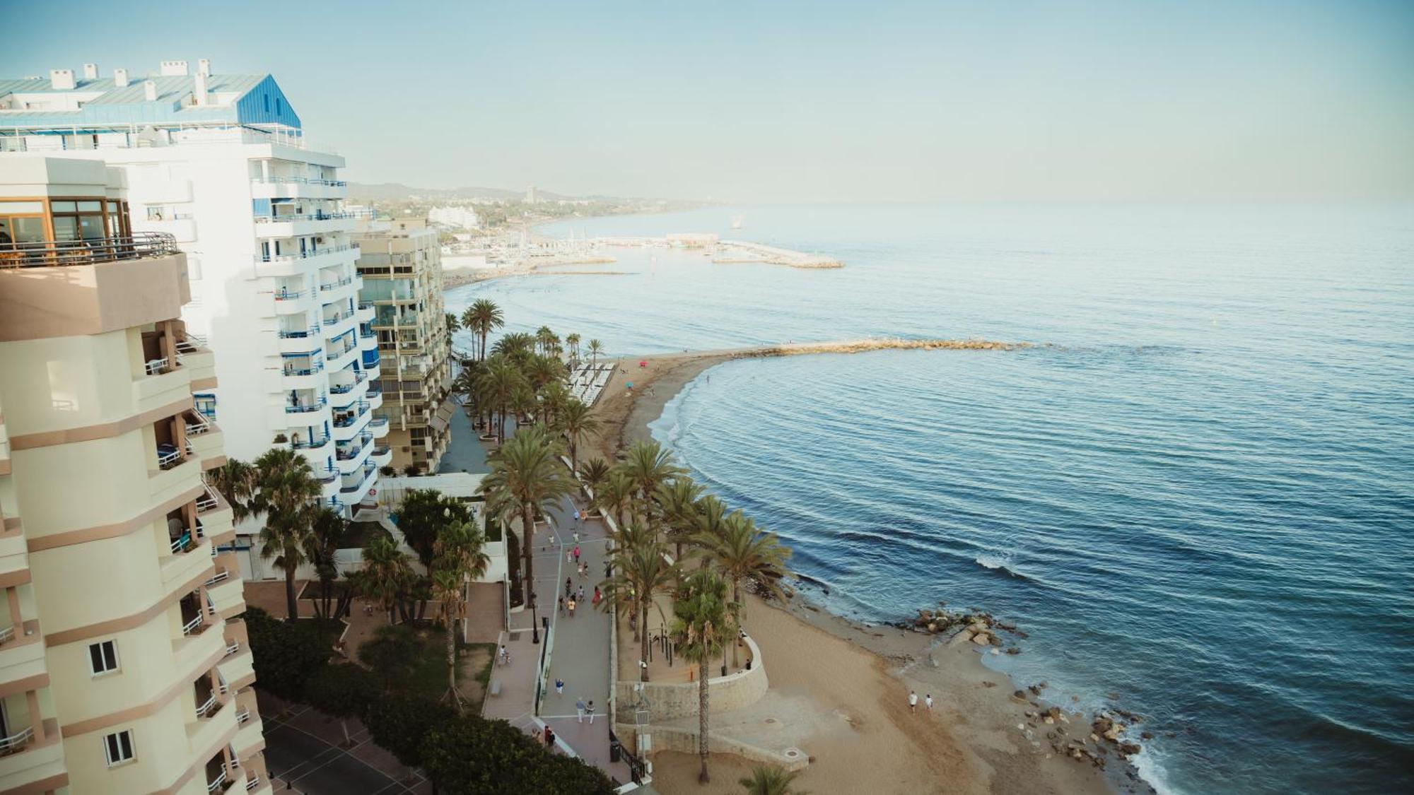 1ª Linea De Playa Marbell Center Apartment Marbella Luaran gambar
